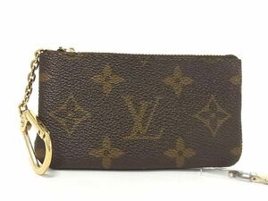 1円 LOUIS VUITTON ルイヴィトン M62650 モノグラム ポシェット クレ コインパース コインケース 小銭入れ ブラウン系 BF4471