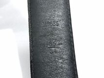 1円 LOUIS VUITTON ルイヴィトン M9636 ダミエグラフィット サンチュール フォース ベルト 表記サイズ 85/34 ブラック系 AS4910_画像4