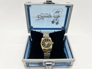 2000本 限定 ディズニー ミッキーマウス 腕時計 アナログ キャラクター 文字盤 ミッキー Disney ダイヤモンド【2717】