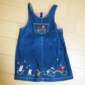 ミキハウス　デニムスカート 90サイズ 子供服