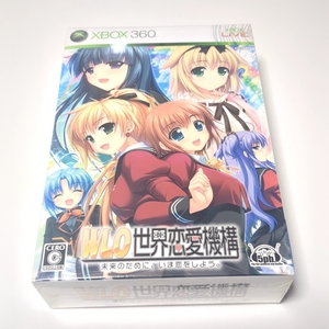 新品未開封 WLO世界恋愛機構　限定版 Xbox360