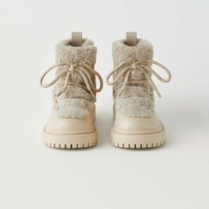 ZARA ZARAKIDS ザラキッズ　ボアアンクルブーツ　13cm ブーツ