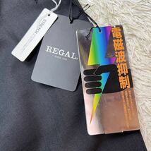 【新品タグ付き】REGAL リーガル ウール セットアップ スーツ ストレッチ BE5 Mサイズ ブラック 黒 フォーマル 二次会 結婚式 パーティー_画像3