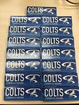 COLTS 新品未使用 手巻き タバコ ペーパー 15個セット COLTS cigarette rolling papers コルツ colts_画像1