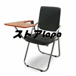組立必要なし チェア 椅子 一体型 チェア 柔らかい テーブル 付き 一体型 チェア 折り畳み式 会議 自宅 介護 収納クッション付き q2347