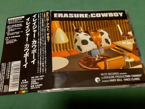 ※解説欠品　ERASURE　イレイジャー◆『カウボウイ』日本盤CDユーズド品