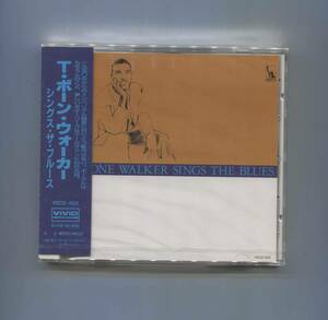 【未開封新品CD】 T. BONE WALKER T・ボーン・ウォーカー ■ SINGS THE BLUES シングス・ザ・ブルース ■ VIVID SOUND VSCD-502 ヴィヴィド