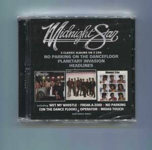 未開封新品CD2枚組 ■ MIDNIGHT STAR ■ NO PARKING ON THE DANCEFLOOR + PLANETARY INVATION + HEADLINES + BONUS TRACKS ■ SLOW JAM