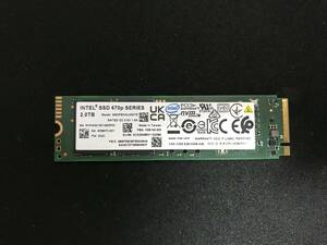 INTEL SSD 670p SERIES SSDPEKNU020TZ NVMe Gen3x4 2TB 使用時間54時間