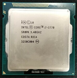 Intel Core i7-3770 動作確認済 9