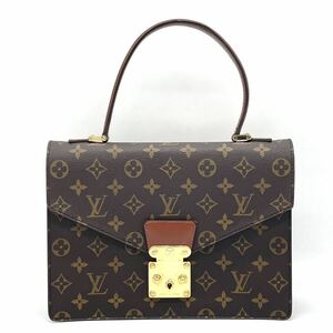 1円 極美品 LOUIS VUITTON ルイヴィトン モノグラム コンコルド ハンドバッグ ゴールド金具 ヴィンテージ M51190