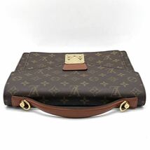 1円 美品 LOUIS VUITTON ルイヴィトン モノグラム モンソー 2way ハンドバッグ ショルダー レディース メンズ M51185_画像6