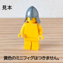 LEGO 正規品 新品 兜 ネックプロテクター シルバー 5点 セット お城 キャッスル ミニフィグ_画像3