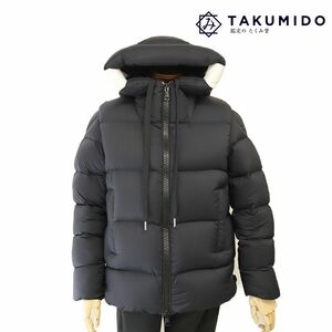 モンクレール MONCLER ダウンジャケット オダート G20911A00059 サイズ1 ブラック メンズ 中古AB 274709