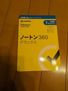 ノートン 360 デラックス 1年3台版 YAMADAエディション