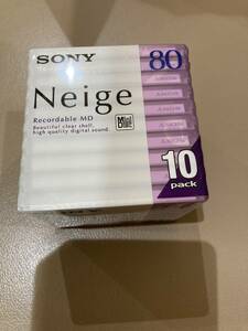  ソニー Neige MDディスク 録音用ミニディスク 80分10枚入