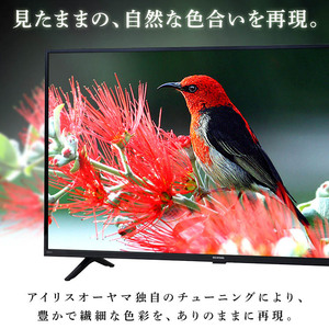 テレビ 24型 アイリスオーヤマ 液晶テレビ 24インチ ダブルチューナー 外付けHDD録画機能付き 高画質 直下型LEDバックライト