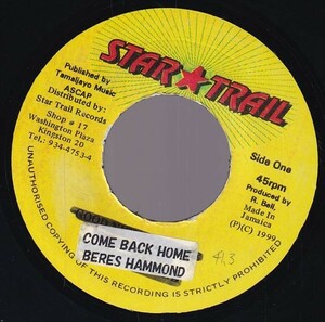 [Smile Riddim] Beres Hammond - Come Back Home BX215