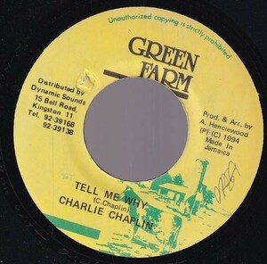 [Shank I Sheck Riddim] Charlie Chaplin - Tell Me Why CA263