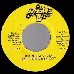 [Travelling Man Riddim] Jack Radics, Shaggy - Girls Dem A Flex BT096