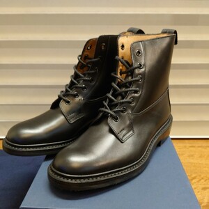 Tricker's Burford UK7 BOX CALF トリッカーズ　バーフォード ボックスカーフ　黒　