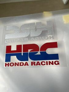 HRC ステッカー2枚　反射素材