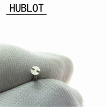 【送料無料】 HUBLOT ウブロ 用 ネジ 6.8mm シルバー 6本セット / H型　時計部品　時計ネジ　ねじ　スクリュー　部品　パーツ_画像3