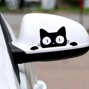 カーステッカー 黒猫 車用ステッカー シール クロネコ 猫 かわいい ネコ