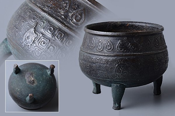 珍品!高級! 江戸時代二挺鼓黒漆花形鼓皮大名道具蔦家紋八代将軍吉宗