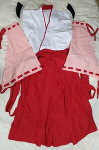 ひぐらしのなく頃に*羽入*巫女 コスプレ衣装*Mサイズ*costume garden製