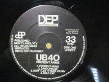 UB40 Present Arms 英 LP + 12inch EP 盤面に白濁 → チリノイズ_画像2