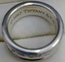 ＃552　TIFFANY＆Co ティファニー 1837 ナロー SV925 リング 指輪 アクセサリー 約11号 レディース メンズ シルバー_画像5