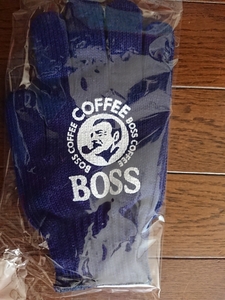 サントリー　ボスコーヒー　カラー軍手　１双　サントリー　コーヒー　ボス　BOSS　軍手　マックスバリュ　マルナカ