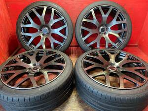 ★RAYS ENG WALTZ FORGED[MADE IN JAPAN]★ 225/40/ZR19 93Y YOKOHAMA ADVAN SPORT V105 製造年2021. 4本 60% *196A