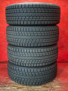 255/55/R18 98Q DUNLOP WINTERMAXX SJ8 製造年2018, 4本 80% バリ山 *209A