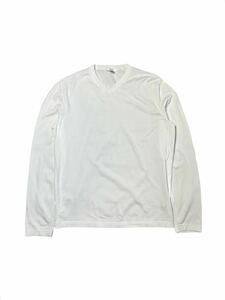 [ редкостный ]HELMUT LANG Helmut Lang архив сам период 2000s тонкий вязаный белый размер 46