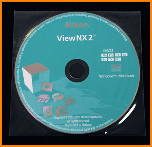 【送料無料】ソフト★ニコン ViewNX 2（DW22）