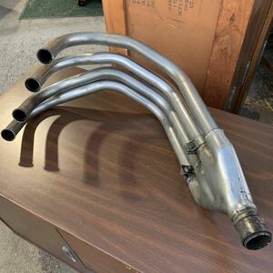 23111908 HONDA/ Honda /CB400F/ 400Four / old CB400F/408/398/ Yoshimura / Moriwaki / original muffler muffler / exhaust pipe only / long-term keeping goods / present condition delivery 