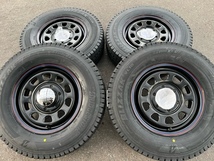 新品国産スタッドレス 2023年製 ブリザック VL10 デイトナブラック 15インチ 6J+45 195/80R15 107/105N NV350 E26 E25 キャラバン_画像1