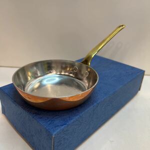 SW copperware 100 片手鍋 和田助製作所　銅鍋　どう鍋　プチパン　フライパン　アンティーク　飾り　置物　インテリア 