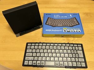 ★☆美品 MOBO Keyboard2 キーボード 日本語配列 ブラック/グレー☆★