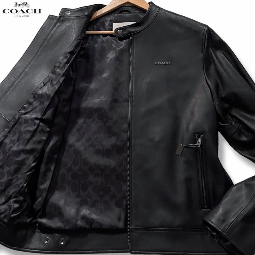 2023年最新】Yahoo!オークション -コーチ革ジャケットの中古品・新品
