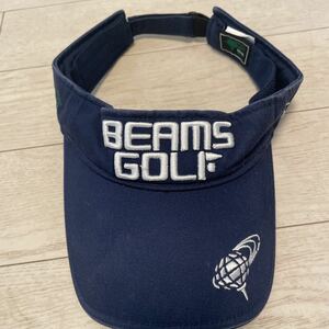 BEAMS GOLF ビームスゴルフ サンバイザー サイズ58-60cm 