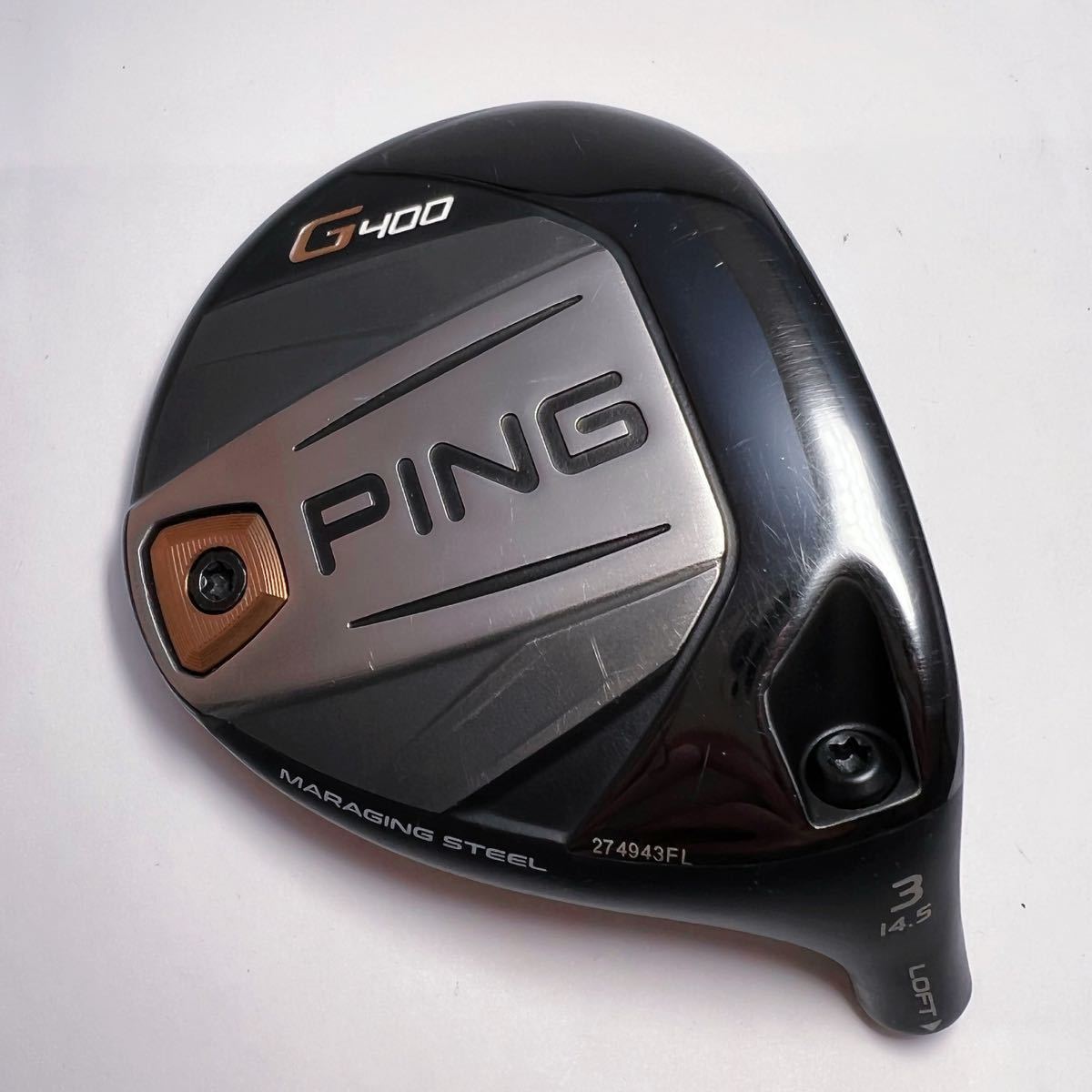 PING 别針G系列G400 G35 G30 G25 ±1.0° DW/FW 專用螺絲刀軸套335Tip