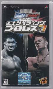 PSP エキサイティングプロレス７ SMACKDOWN! vs RAW 2006 UKE'S ユークス 未開封