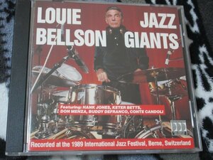 ルイ・ベルソン（ｄｓ） 【CD】１９８９年　the JAZZ GIANTS / ハンク・ジョーンズ、 ドン・メンザ 、コンテ・カンドリ、他