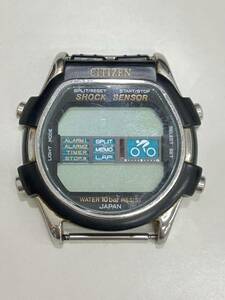 SE08 CITIZEN D130-312571 スポルテ ショックセンサー ヴィンテージシチズン デジタル 腕時計 クオーツ 