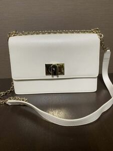 【1円〜未使用】FURLA 1927 白【定価７万円程】COACH MICHAEL KORS kate spade