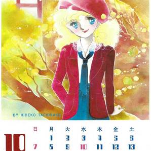 ★1979年りぼん7月号付録ビューティフル・カレンダー一条ゆかり小椋冬美佐藤真樹篠崎まこと太刀掛秀子陸奥Ａ子★の画像4