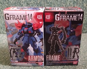 G-FRAME Gフレーム 機動戦士ガンダム外伝 THE BLUE DESTINY イフリート 改 フレーム アーマー セット 未開封品 ニムバス・シュターゼン